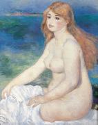 Pierre-Auguste Renoir La baigneuse blonde Germany oil painting artist